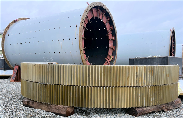 Unused Outotec 2.7m X 4.1m (8.6' X 13.5') Rod Mill, 450 Hp (336 Kw) Motor)
